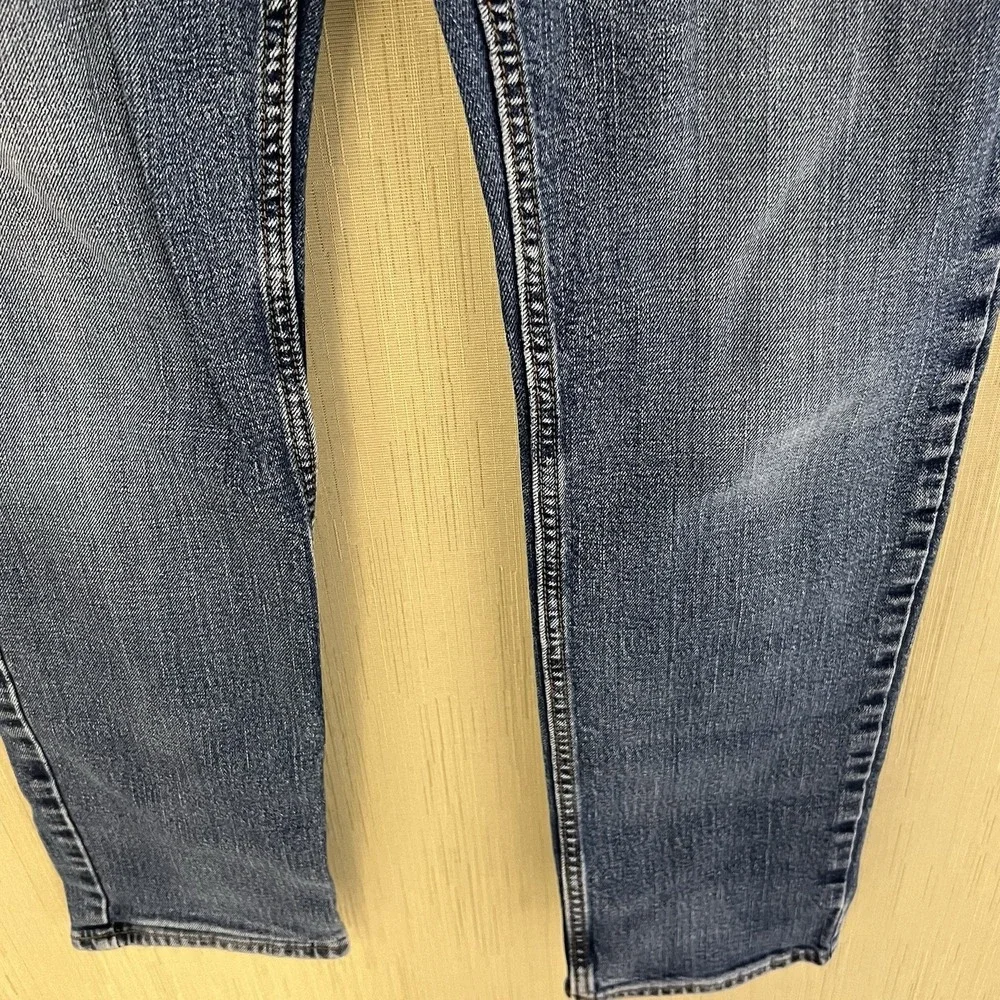 OLD NAVY Men's Distressed Blue Jeans Denim Straight Leg Size 32X32